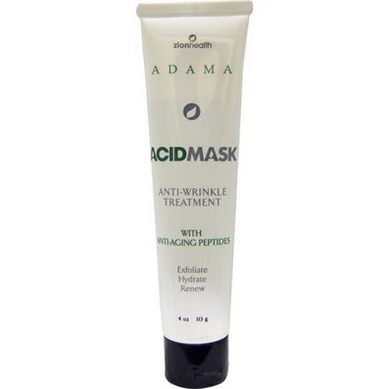 Zion Health, Adama, Acid Mask, Anti-Wrinkle Treatment 113g