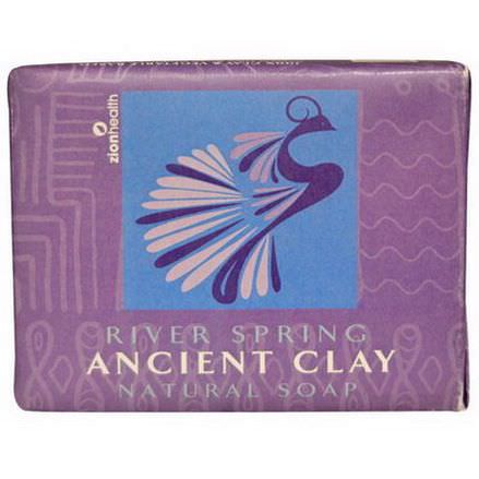 Zion Health, Ancient Clay Natural Soap, River Spring 300g