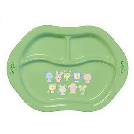 iPlay Inc. Green Sprouts, Cornstarch Divided Plate, 3 Months +