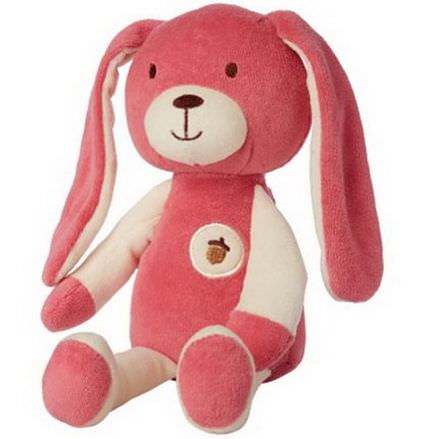 Greenpoint Brands, My Natural, My First Cuddles, Plush Bunny, Pink, 1 Toy