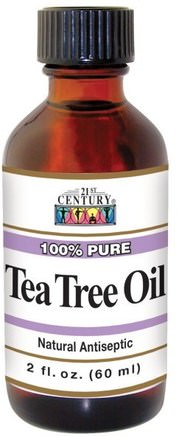 Tea Tree Oil, 2 fl oz (60 ml) by 21st Century-Bad, Skönhet, Aromterapi Eteriska Oljor, Tea Tree Olja