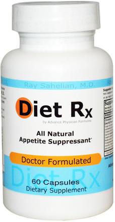 Diet Rx, 60 Capsules by Advance Physician Formulas-Kosttillskott, 5-Hp, Hälsa, Kost