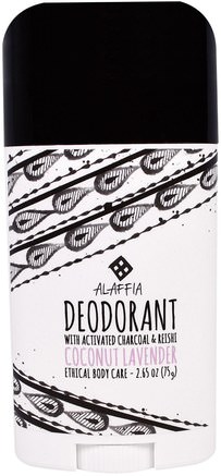 Deodorant, Coconut Lavender, 2.65 oz (75 g) by Alaffia-Bad, Skönhet, Kroppsvård, Deodorant