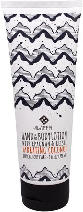 Hand & Body Lotion, Hydrating Coconut, 8 fl oz (236 ml) by Alaffia-Hälsa, Hud, Kroppslotion
