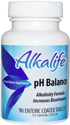pH Balance, 90 Enteric Coated Tablets by Alkalife-Hälsa, Ph-Balans Alkalisk