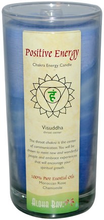 Chakra Energy Candle, Positive Energy, 11 oz by Aloha Bay-Bad, Skönhet, Ljus