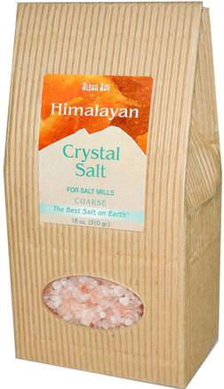 Himalayan Crystal Salt, Coarse, 18 oz (510 g) by Aloha Bay-Mat, Kryddor Och Kryddor, Salt Naturligt Salt