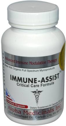 Critical Care Formula, 500 mg, 84 Capsules by Aloha Medicinals Immune-Assist-Kosttillskott, Svampkapslar