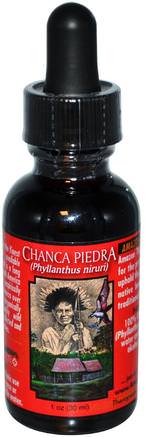 Chanca Piedra, 1 oz (30 ml) by Amazon Therapeutics-Örter, Phyllanthus (Chanca Piedra)