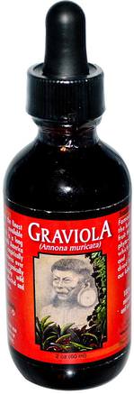 Graviola, 2 oz (60 ml) by Amazon Therapeutics-Örter, Graviola