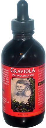 Graviola, 4 oz (120 ml) by Amazon Therapeutics-Örter, Graviola