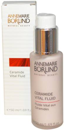 Ceramide Vital Fluid, 1.69 fl oz (50 ml) by AnneMarie Borlind-Hälsa, Hudserum
