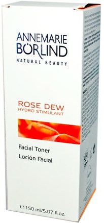 Rose Dew, Hydro Stimulant, Facial Toner, 5.07 fl oz (150 ml) by AnneMarie Borlind-Skönhet, Ansikts Toner