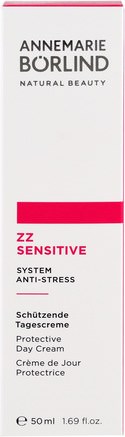 ZZ Sensitive, System Anti-Stress, Day Cream, 1.69 fl oz (50 ml) by AnneMarie Borlind-Hälsa, Hud, Krämer Dag, Zz Känslig Hudvård Serie