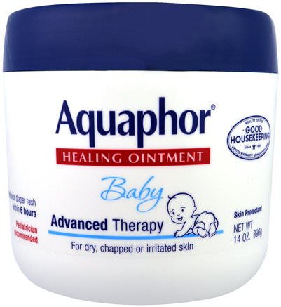 Baby, Healing Ointment, 14 oz (396 g) by Aquaphor-Hälsa, Hud, Skador Brännskador