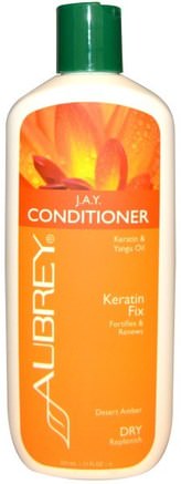 J.A.Y. Conditioner, Dry Hair, Citrus Clove, 11 fl oz (325 ml) by Aubrey Organics-Bad, Skönhet, Balsam, Hår, Hårbotten, Schampo, Balsam