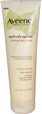 Active Naturals, Positively Ageless, Firming Body Lotion, 8.0 oz (227 g) by Aveeno-Kropp, Positivt Ageless