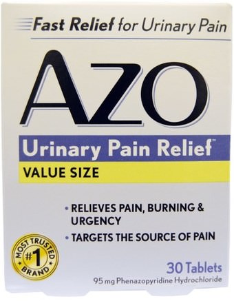 Urinary Pain Relief, 30 Tablets by Azo-Hälsa, Urinhälsa