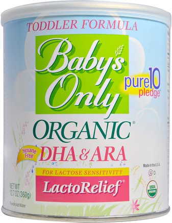Toddler Formula, LactoRelief, 12.7 oz (360 g) by Natures One-Barns Hälsa, Babyfodring, Flaskfodring, Babyformel Och Mjölk I Mjölk