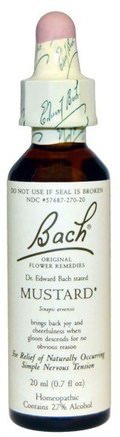 Original Flower Remedies, Mustard, 0.7 fl oz (20 ml) by Bach-Hälsa
