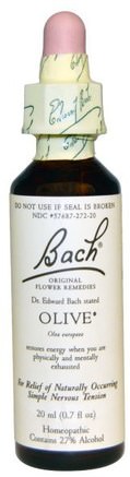 Original Flower Remedies, Olive, 0.7 fl oz (20 ml) by Bach-Hälsa