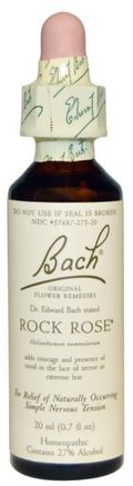 Original Flower Remedies, Rock Rose, 0.7 fl oz (20 ml) by Bach-Kosttillskott, Homeopati, Hälsa