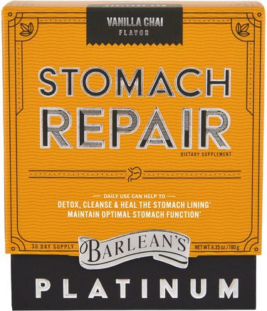 Stomach Repair, Vanilla Chai, 6.35 oz (180 g) by Barleans-Hälsa, Detox
