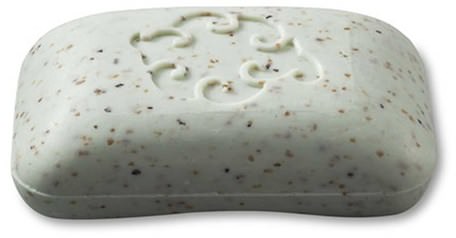 Bar Soap, Loofa Mint, 5 oz (141 g) by Baudelaire Soaps-Bad, Skönhet, Tvål