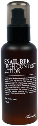 Snail Bee, High Content Lotion, 120 ml by Benton-Skönhet, Ansiktsvård