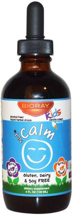 Nourish the Liver & Remove Toxins, Kids, Vanilla Flavor, 4 fl oz (120 ml) by Bioray NDF Calm-Barns Hälsa, Kosttillskott Barn, Hälsa, Humör