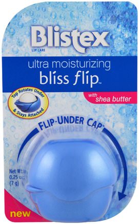 Bliss Flip, Ultra Moisturizing, With Shea Butter, 0.25 oz (7 g) by Blistex-Bad, Skönhet, Läppvård, Läppbalsam