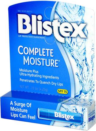 Complete Moisture, Lip Protectant/Sunscreen, SPF 15.15 oz (4.25 g) by Blistex-Bad, Skönhet, Läppvård, Blistex Läppspecifik, Läppsolskydd