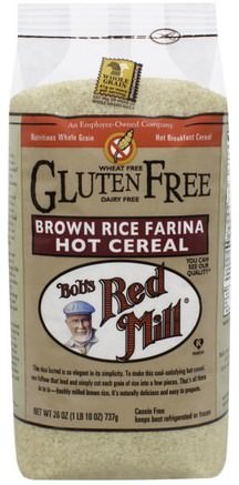 Creamy Rice, Brown Rice Farina, Hot Cereal, 26 oz (737 g) by Bobs Red Mill-Mat, Mat, Spannmål, Hett Spannmål