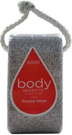 By Body Image, Pumice Stone, 1 Stone by Body Benefits-Bad, Skönhet