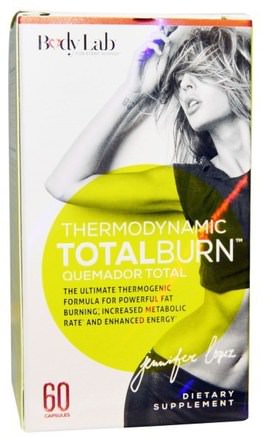 Thermodynamic Total Burn, 60 Capsules by BodyLab-Hälsa, Kvinnor, Viktminskning, Kost, Fettbrännare