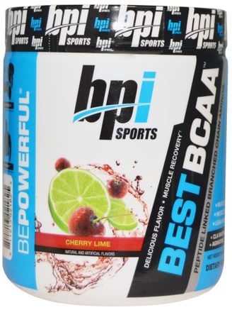 Best BCAA, Cherry Lime, 10.58 oz (300 g) by BPI Sports-Kosttillskott, Aminosyror, Bpi Sportmuskel, Bcaa (Förgrenad Kedjaminosyra)