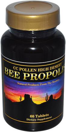 High Desert Bee Propolis, 60 Tablets by C.C. Pollen-Kosttillskott, Biprodukter, Bi Propolis