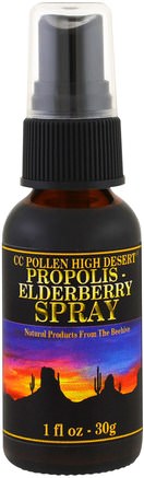 Propolis Elderberry Spray, 1 fl oz (30 g) by C.C. Pollen-Kosttillskott, Biprodukter, Bi Propolis