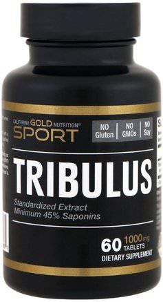 CGN, Sport, Tribulus, 1.000 mg, 60 Tablets by California Gold Nutrition-Sport, Tribulus
