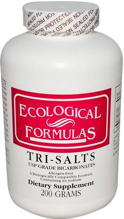 Tri-Salts, 200 g by Cardiovascular Research Ltd.-Kosttillskott, Mineraler, Kalcium Och Magnesium, Kalium