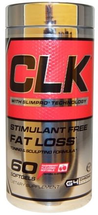 CLK, With Slimpro Technology, 60 Raspberry Flavored Softgels by Cellucor-Hälsa, Kost