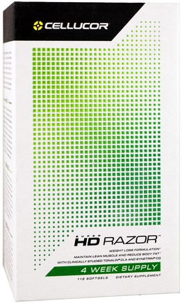 Super HD Razor, 112 Softgels by Cellucor-Viktminskning, Kost, Hälsa, Energi