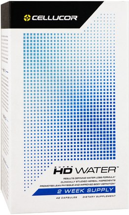 Super HD Water, 42 Capsules by Cellucor-Viktminskning, Kost, Kosttillskott