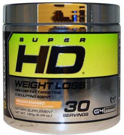 Super HD, Weight Loss, Peach Mango, 6.34 oz (180 g) by Cellucor-Viktminskning, Kost, Fettbrännare