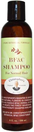 BF & C Shampoo, 8 fl oz (236 ml) by Christophers Original Formulas-Bad, Skönhet, Schampo, Hår, Hårbotten, Balsam