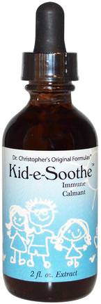 Kid-e-Soothe, 2 fl oz by Christophers Original Formulas-Hälsa, Kall Influensa Och Virus, Immunförsvar, Barns Hälsa, Barns Växtbaserade Läkemedel