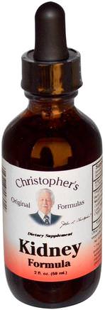 Kidney Formula, 2 fl oz (59 ml) by Christophers Original Formulas-Hälsa, Njure