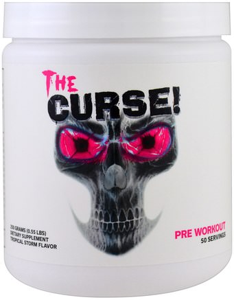 The Curse, Pre Workout, Tropical Storm, 0.55 lbs (250 g) by Cobra Labs-Hälsa, Energi, Sport