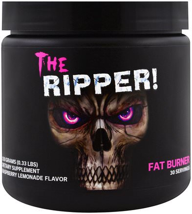 The Ripper, Fat Burner, Raspberry Lemonade, 0.33 lbs (150 g) by Cobra Labs-Sport, Viktminskning, Kost, Fettbrännare