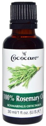 100% Rosemary Oil, 1 fl oz (30 ml) by Cococare-Bad, Skönhet, Aromaterapi Eteriska Oljor, Rosmarinolja